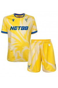 Crystal Palace Babytruitje Uit tenue Kind 2024-25 Korte Mouw (+ Korte broeken)